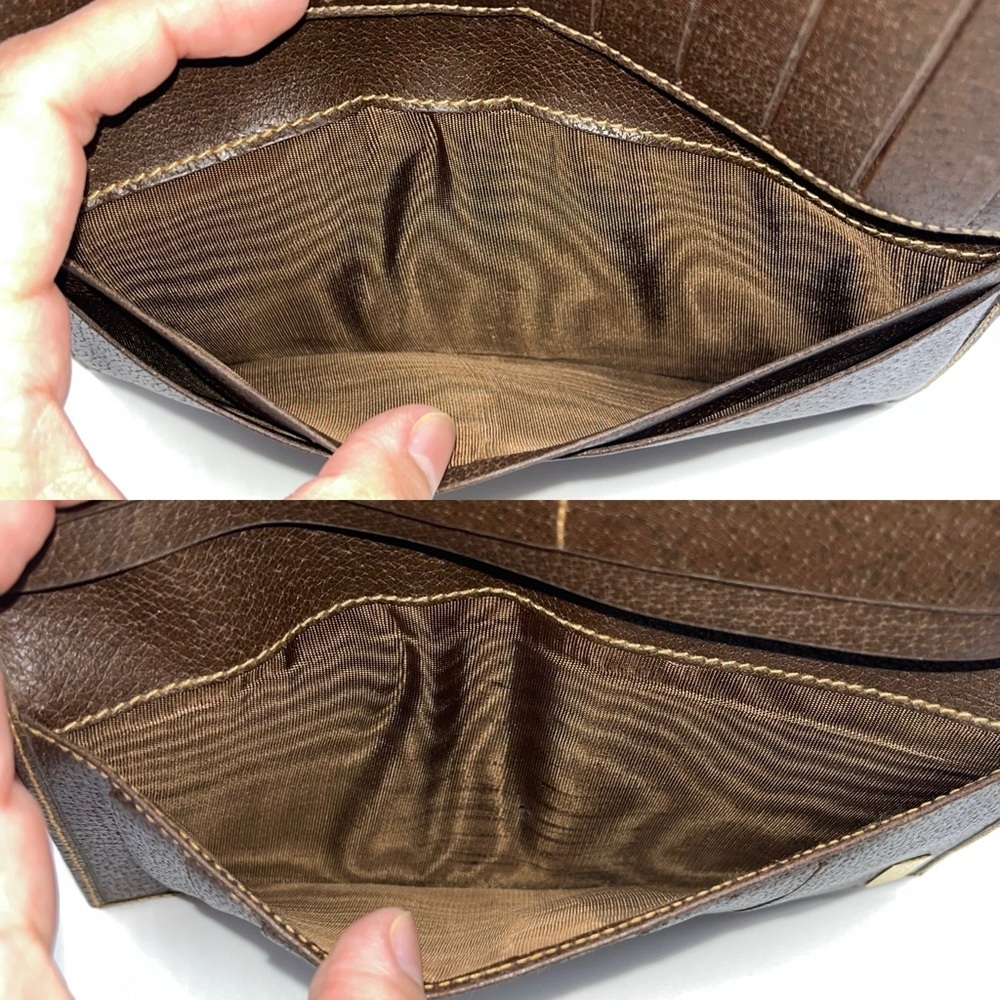 🍓GUCCI PVC Long Wallet - Picture 5 of 9